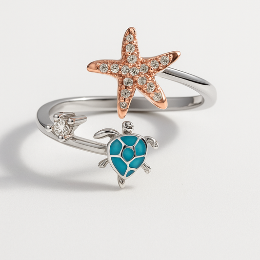 Spinner Ring - Azure Voyage